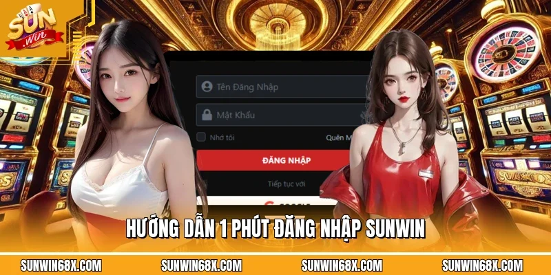 Hướng dẫn 1 phút đăng nhập SUNWIN
